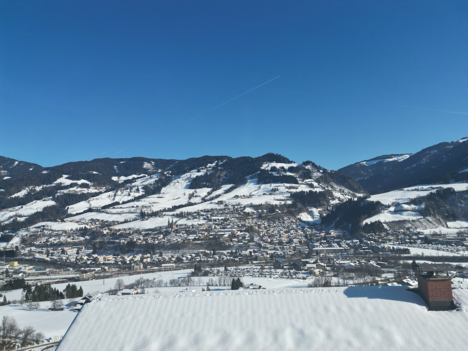 Blick über St.&nbsp;Johann vom Hofensemble